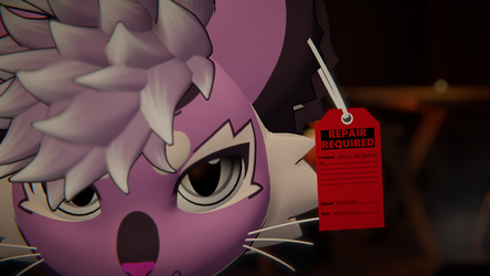 Lock Out Tag Out Repair Required Tag | FREE vrchat asset |