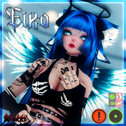Eiko | VRChat Avatar (PC Only) (Face Tracking)