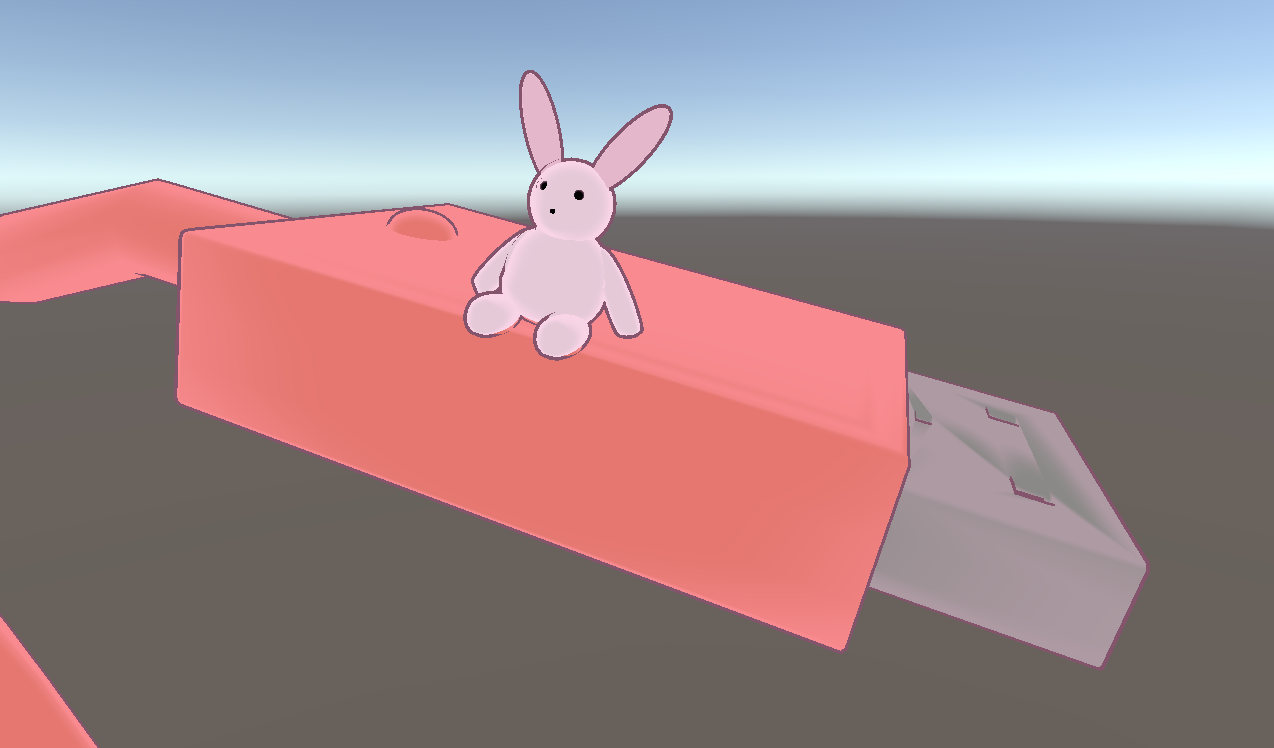 USB Bunny Tail