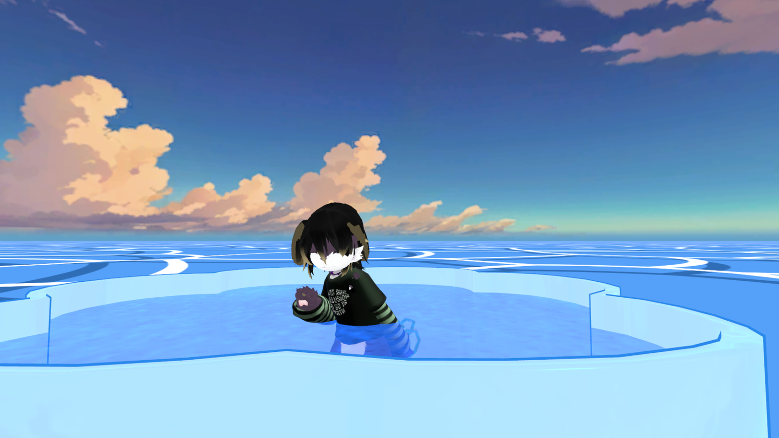 Kitty Cat Paw Pool :3