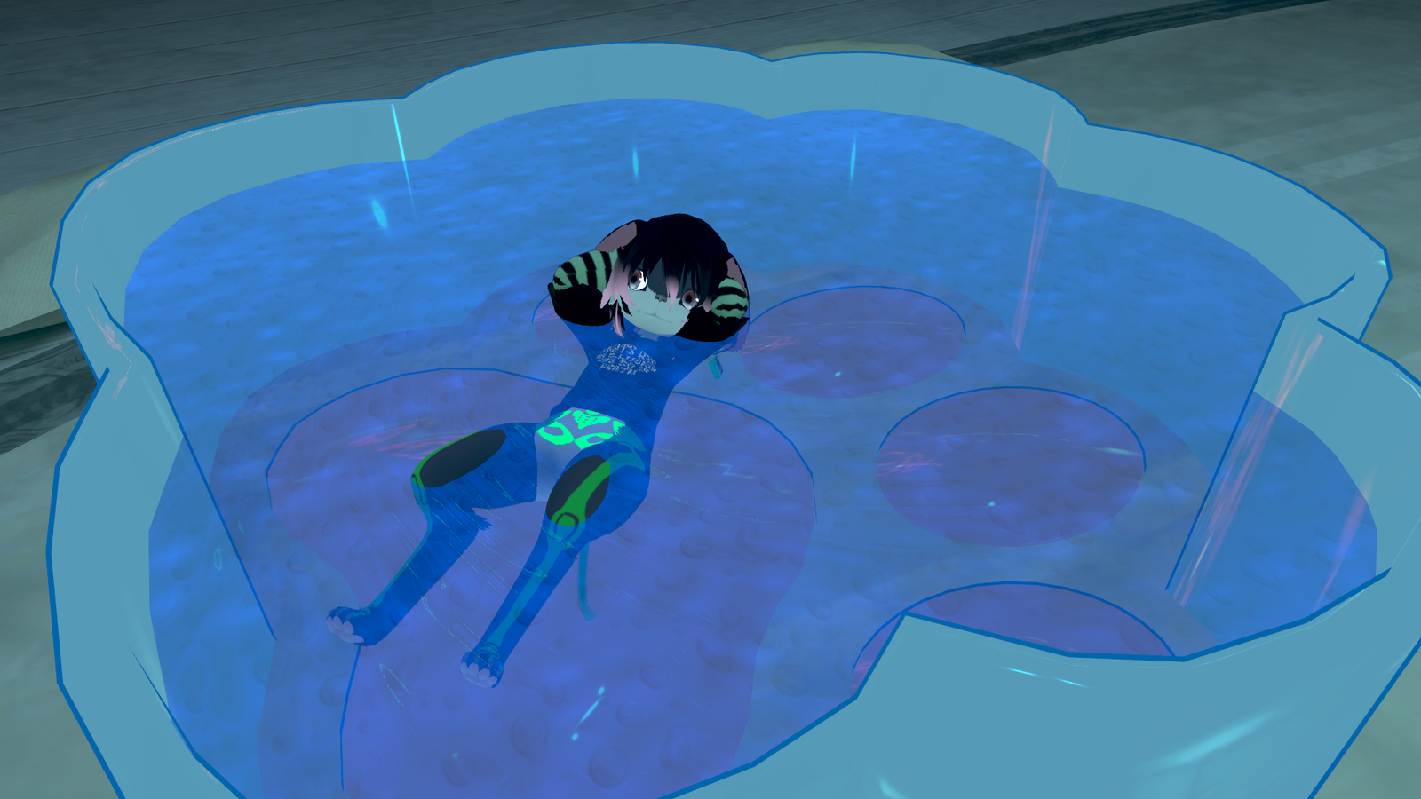 Kitty Cat Paw Pool :3