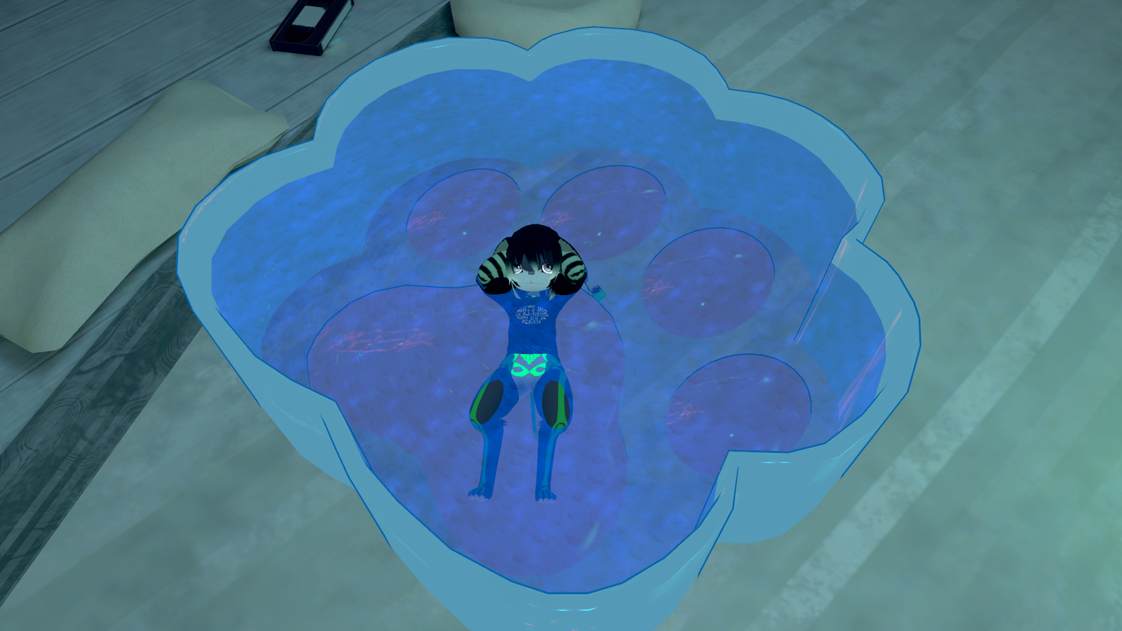 Kitty Cat Paw Pool :3