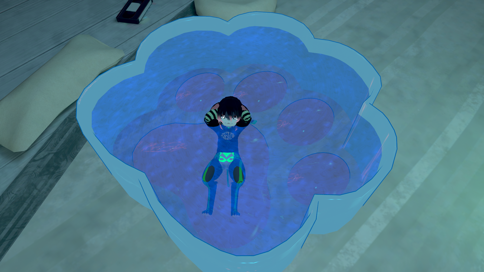 Kitty Cat Paw Pool :3