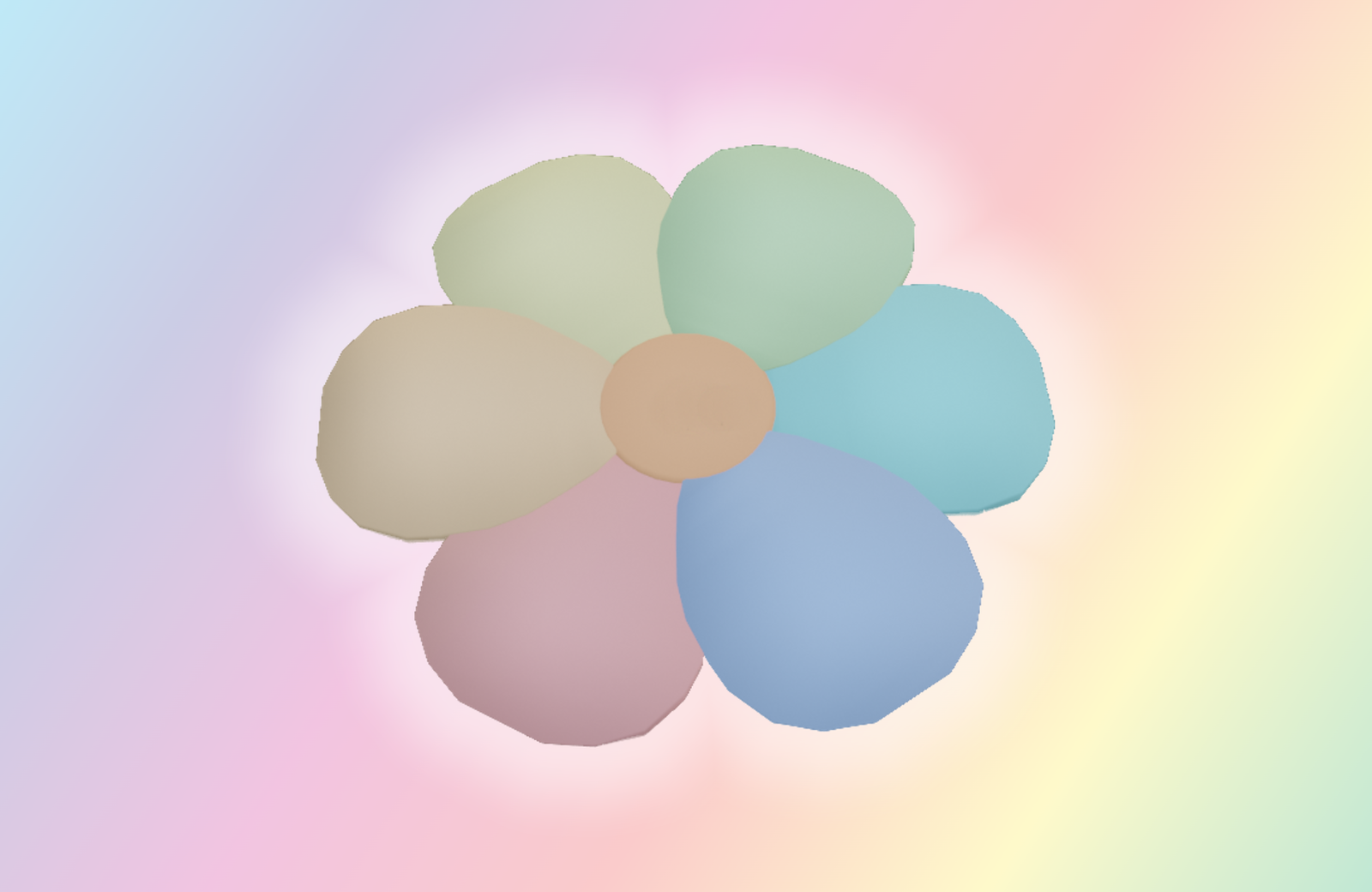 Pastel Pride Flower