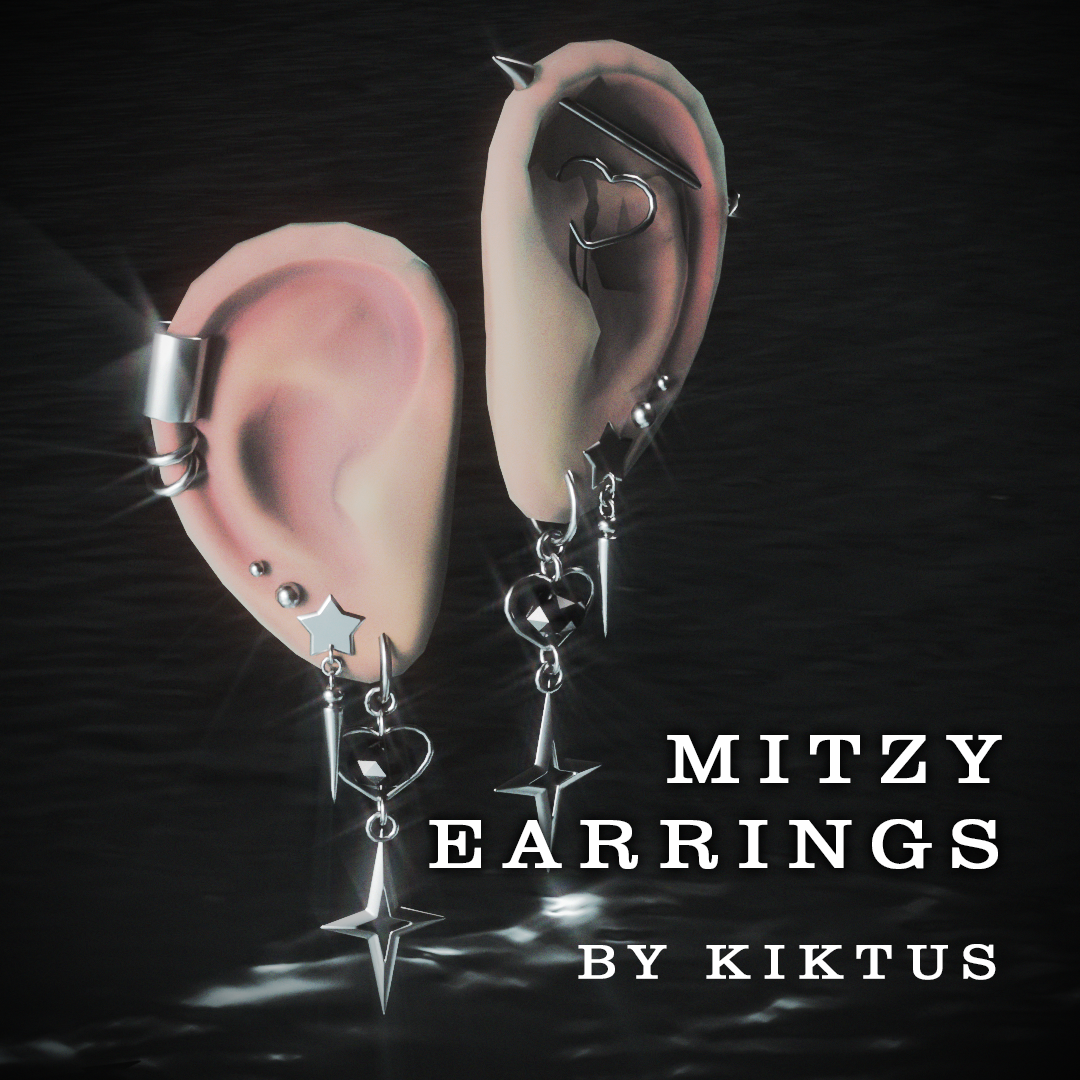 Mitzy Earrings - Freebie | kiktus