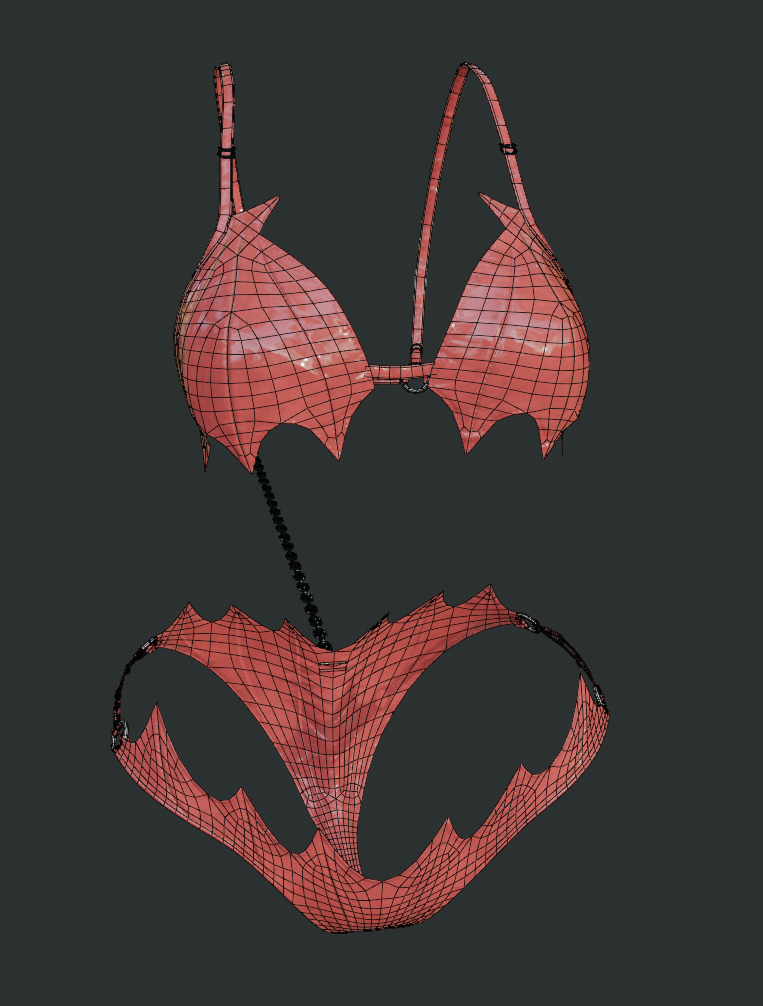 Bat Wing Lingerie Set | kiktus