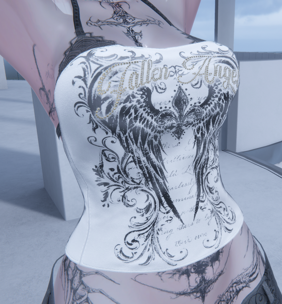 Lost Echoes - Top & Bralette set | kiktus
