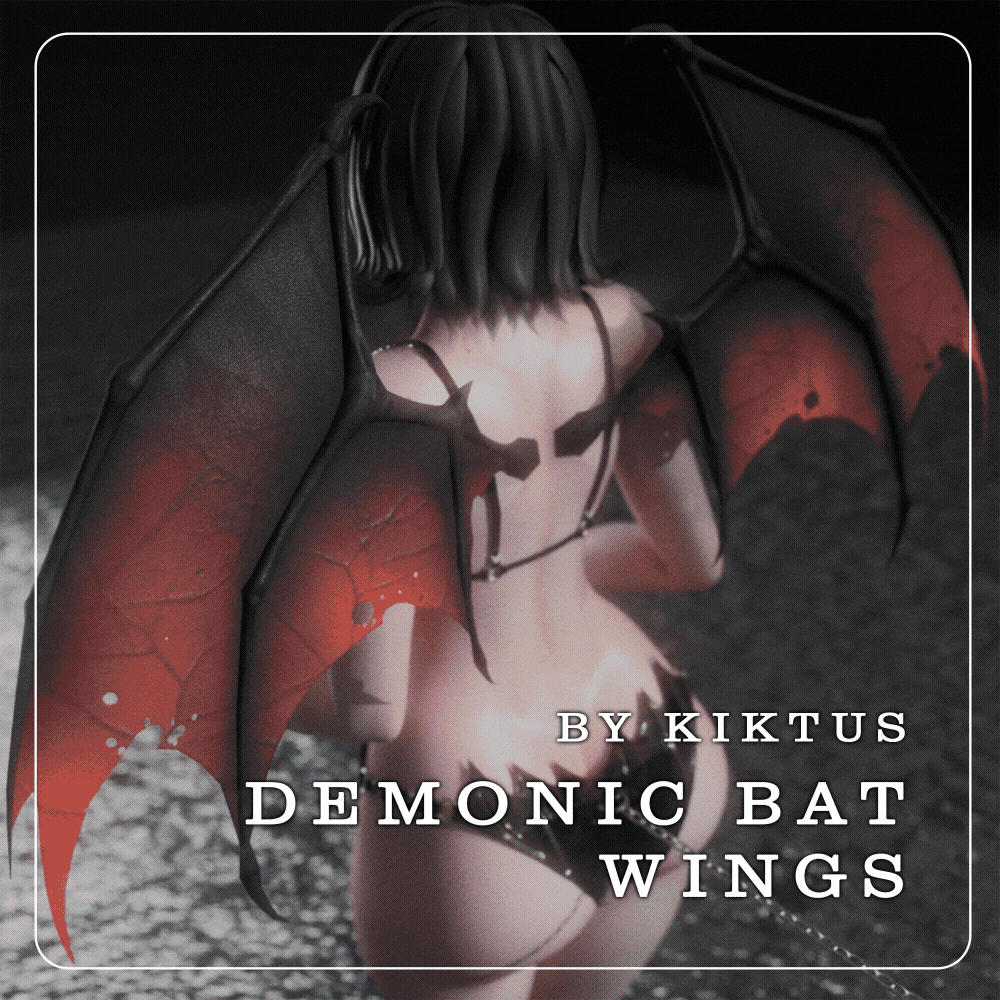 Demonic Bat Wings | kiktus