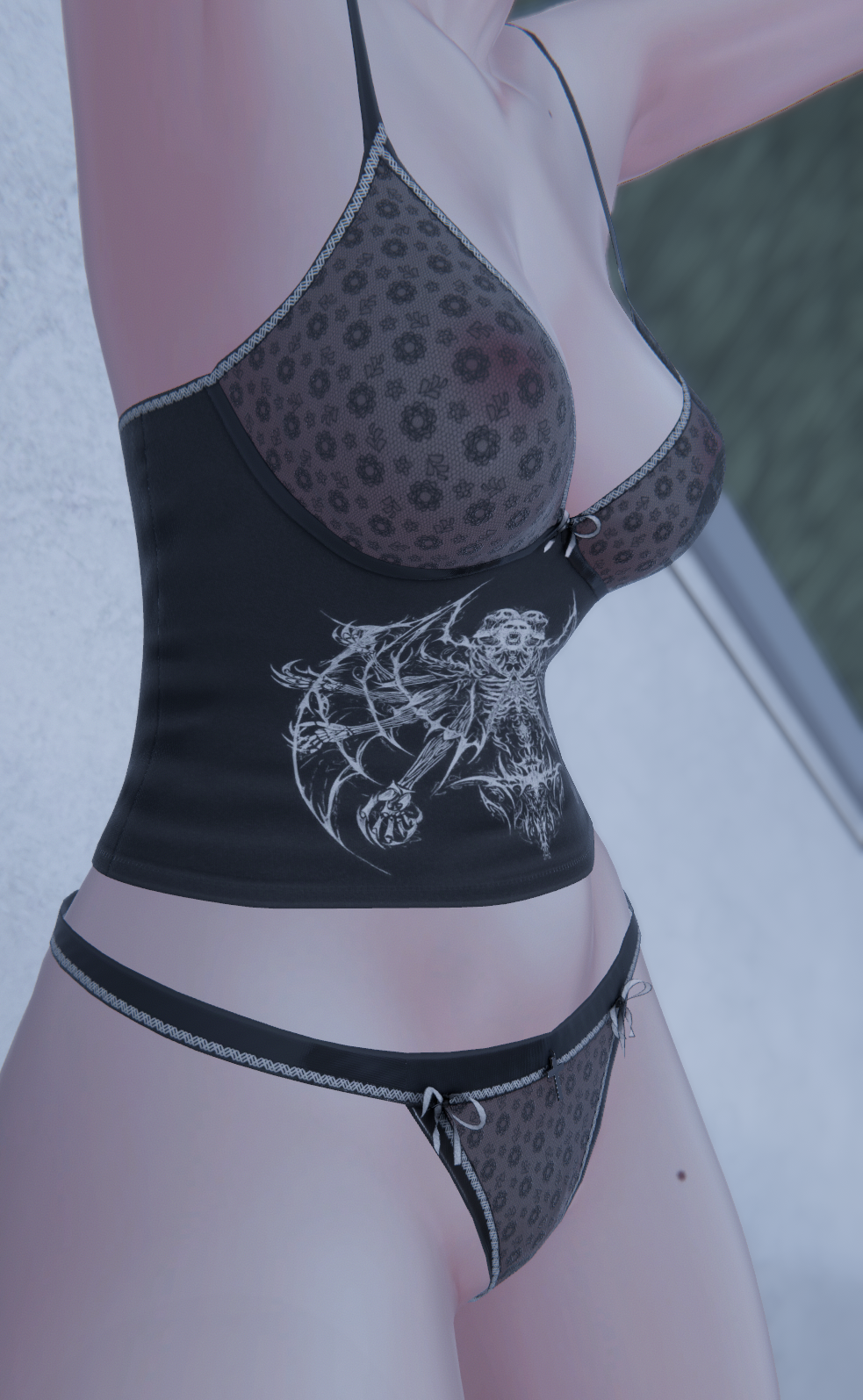 Gothic Cami Set | kiktus