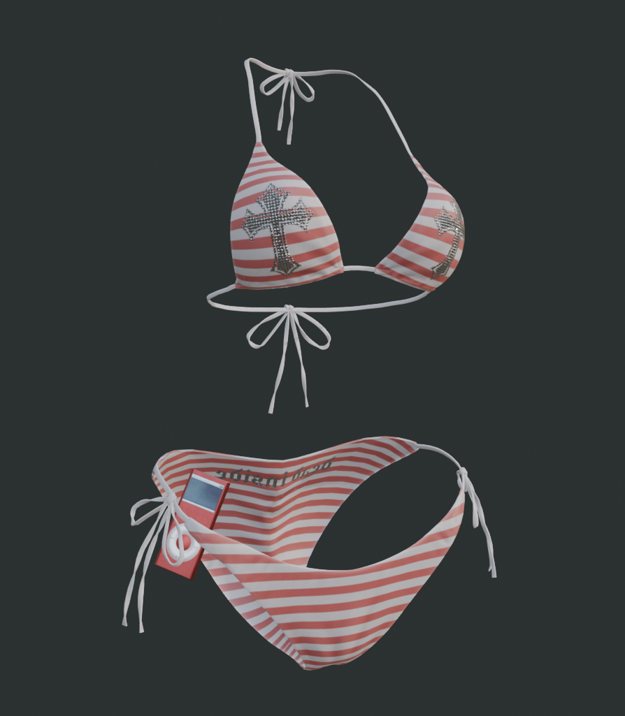 Y2K Bikini + MP3 Player | kiktus