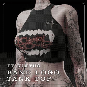 FREEBIE | Band Logo Tank Top | kiktus