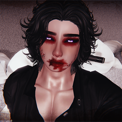 Makup Crimson lullaby Face Texture  (Aki Head Male)