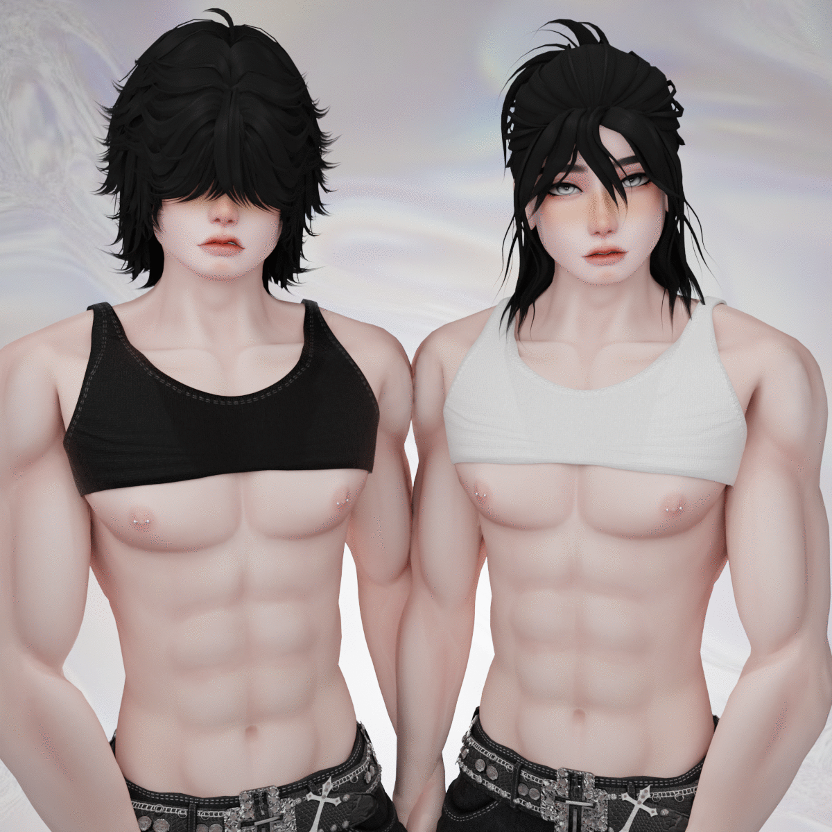 Akii Crop Top "Crop Top" male