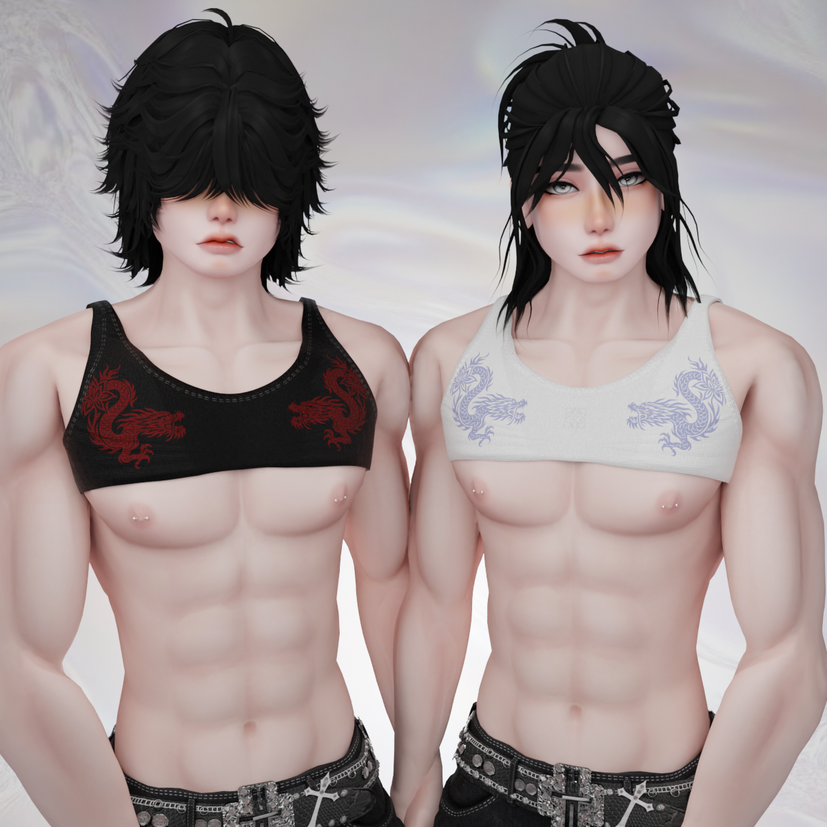 Akii Crop Top "Crop Top" male