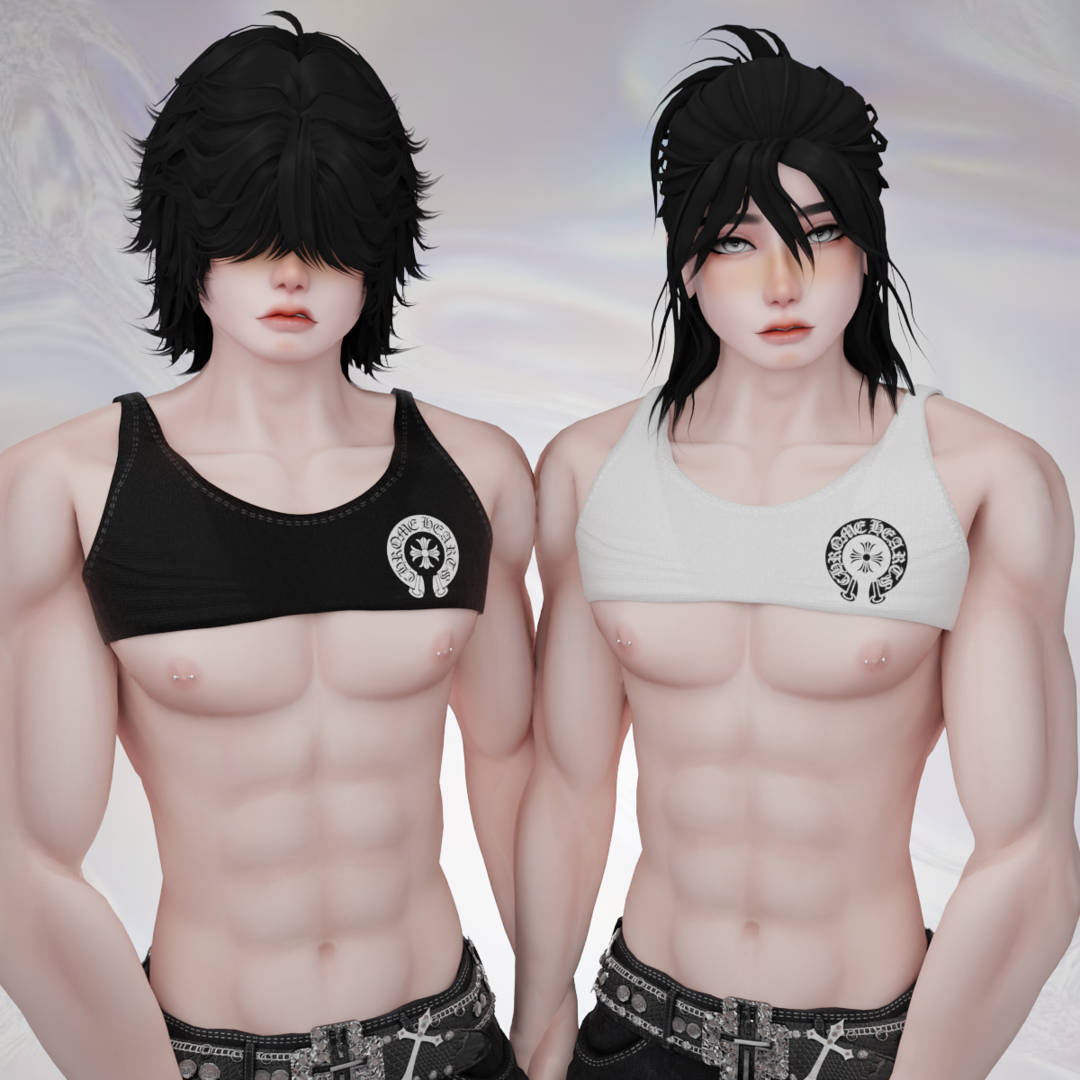 Akii Crop Top "Crop Top" male