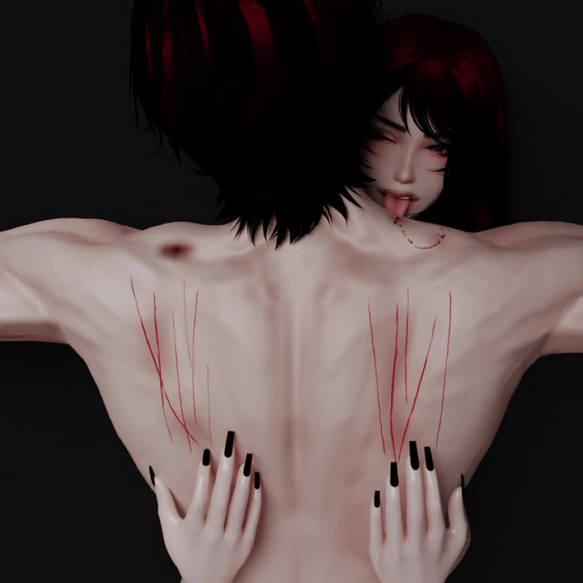 HOT night — Mark & Damage tattoo set (Akii,Dolly molly,Eboy)