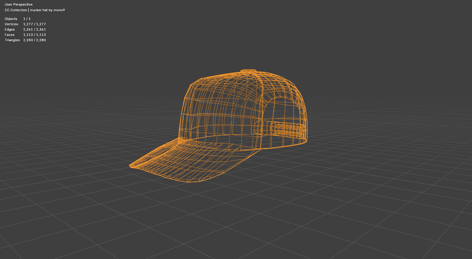 Trucker Hat Y2K Collection