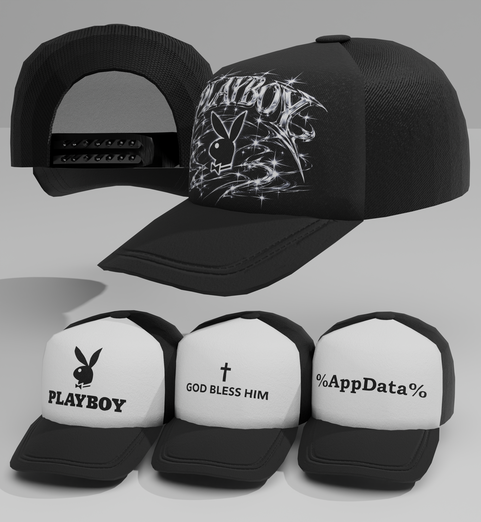 Trucker Hat Y2K Collection