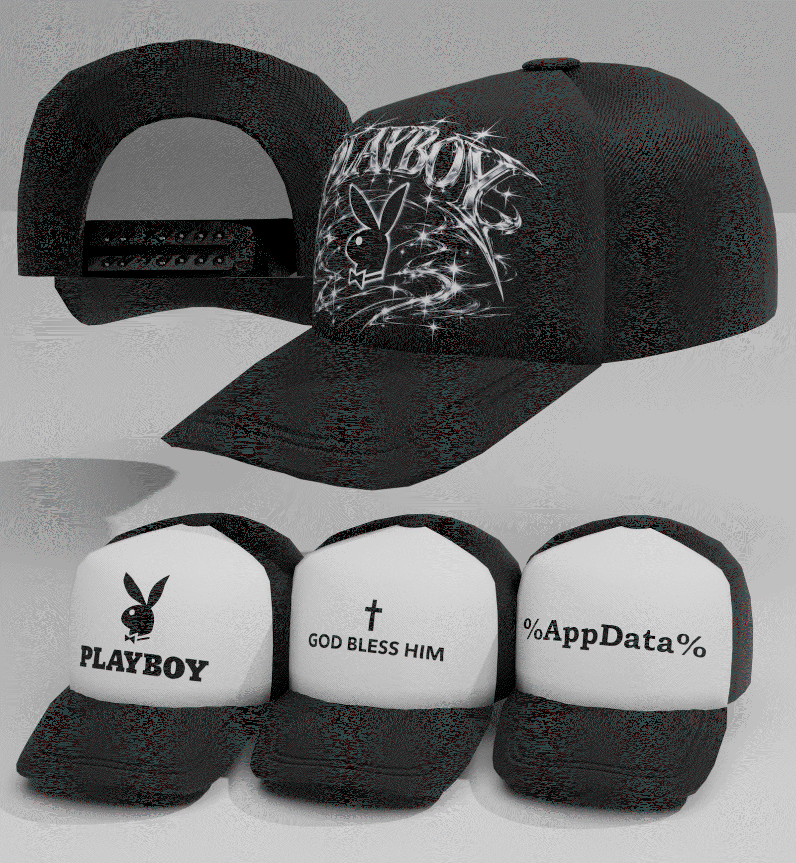Trucker Hat Y2K Collection