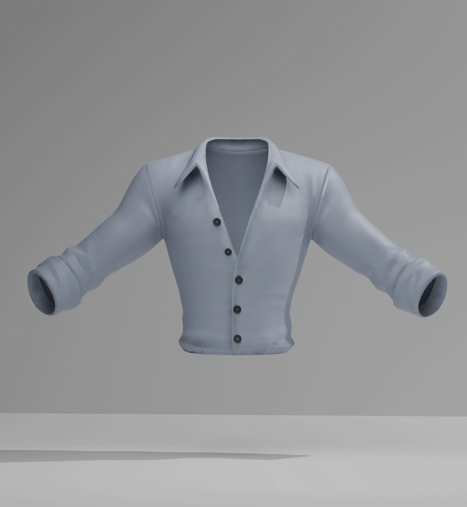 Slim Fit Button-Up Shirt