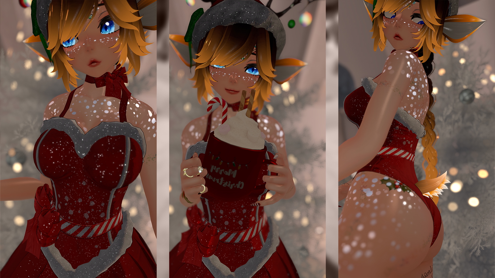 Autumn | Christmas Deer | 2.0 (VRCFT, SPS, GoGo)