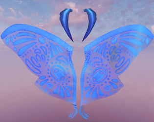 Kira's Moth Antenna and Wings