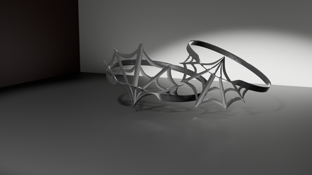 Bat Spiderweb ring