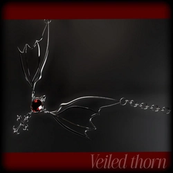 ruby wings necklace