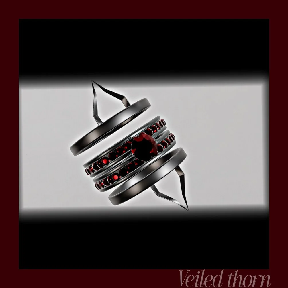 Red diamond ring