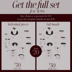 24 item accessory  bundle (Goth theme)