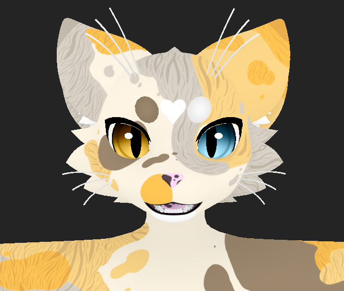 Pastel Calico Mayu Texture