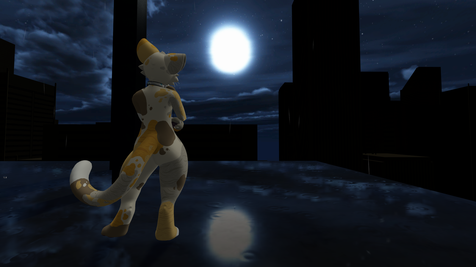 Pastel Calico Mayu Texture