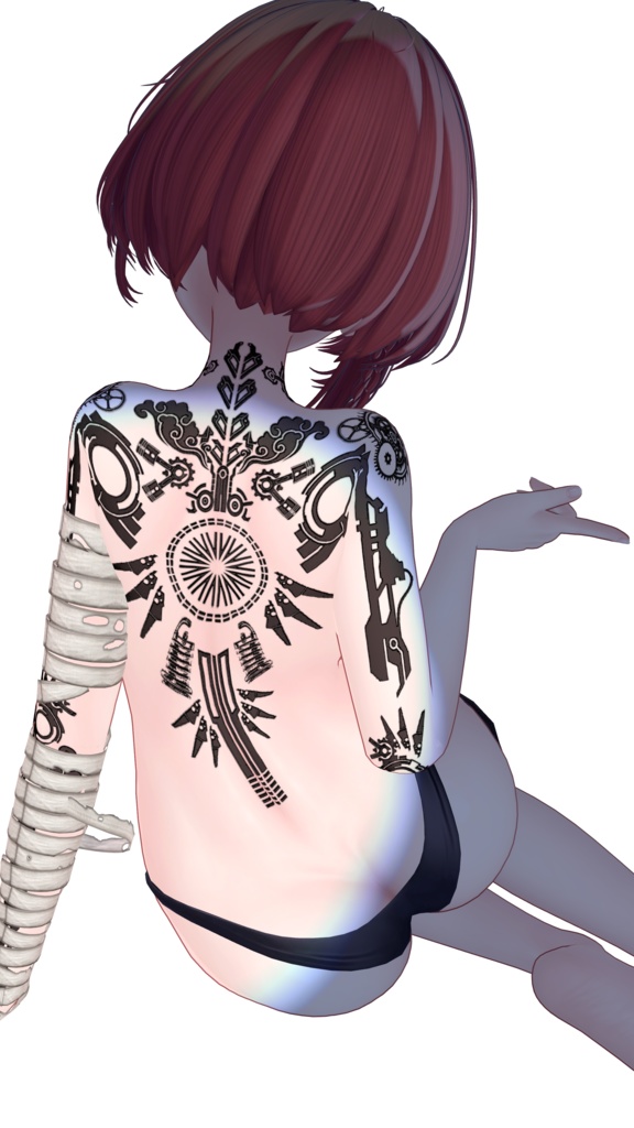 ✘Revolution Booth Tattoos✘ 4k Textures 入れ墨 *テクスチャ*