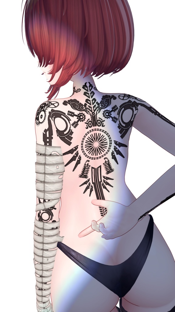 ✘Revolution Booth Tattoos✘ 4k Textures 入れ墨 *テクスチャ*