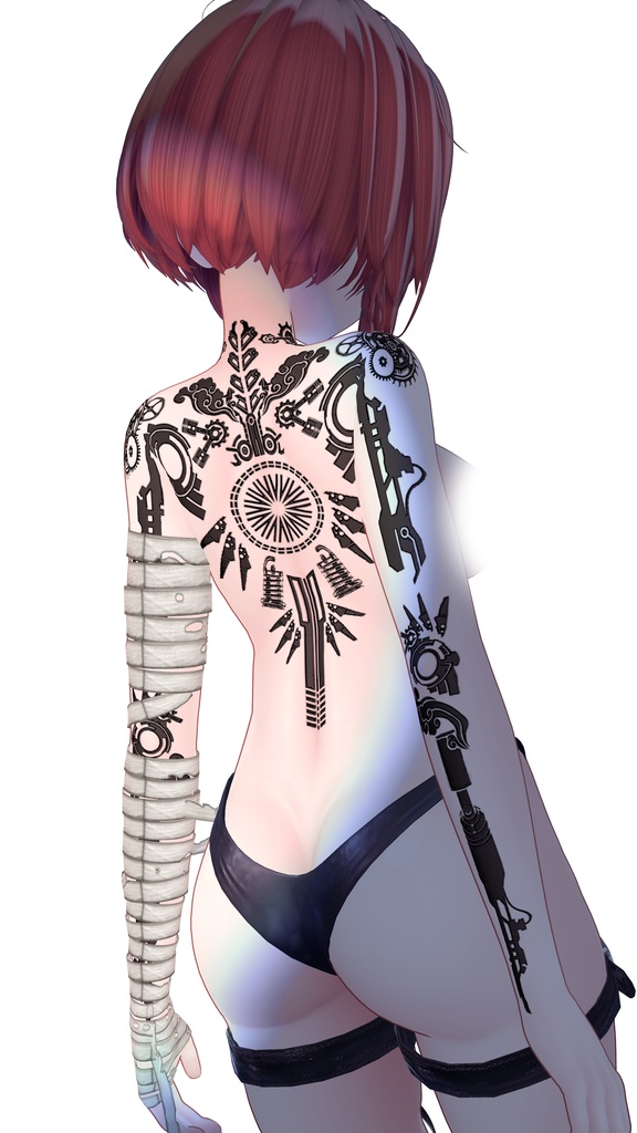✘Revolution Booth Tattoos✘ 4k Textures 入れ墨 *テクスチャ*