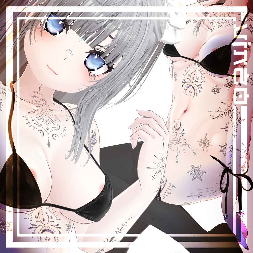 【 Snow Tattoos Booth 】-Eyes+Makeup+Body Tex HD