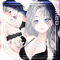 【 Snow Tattoos Booth 】-Eyes+Makeup+Body Tex HD