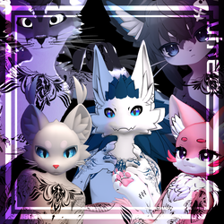 『扇子_Sensu Tattoos』"Novabeast" "Mayu" "Deira" "Chalo" "Rexouium" 4k Textures 入れ墨 *テクスチ