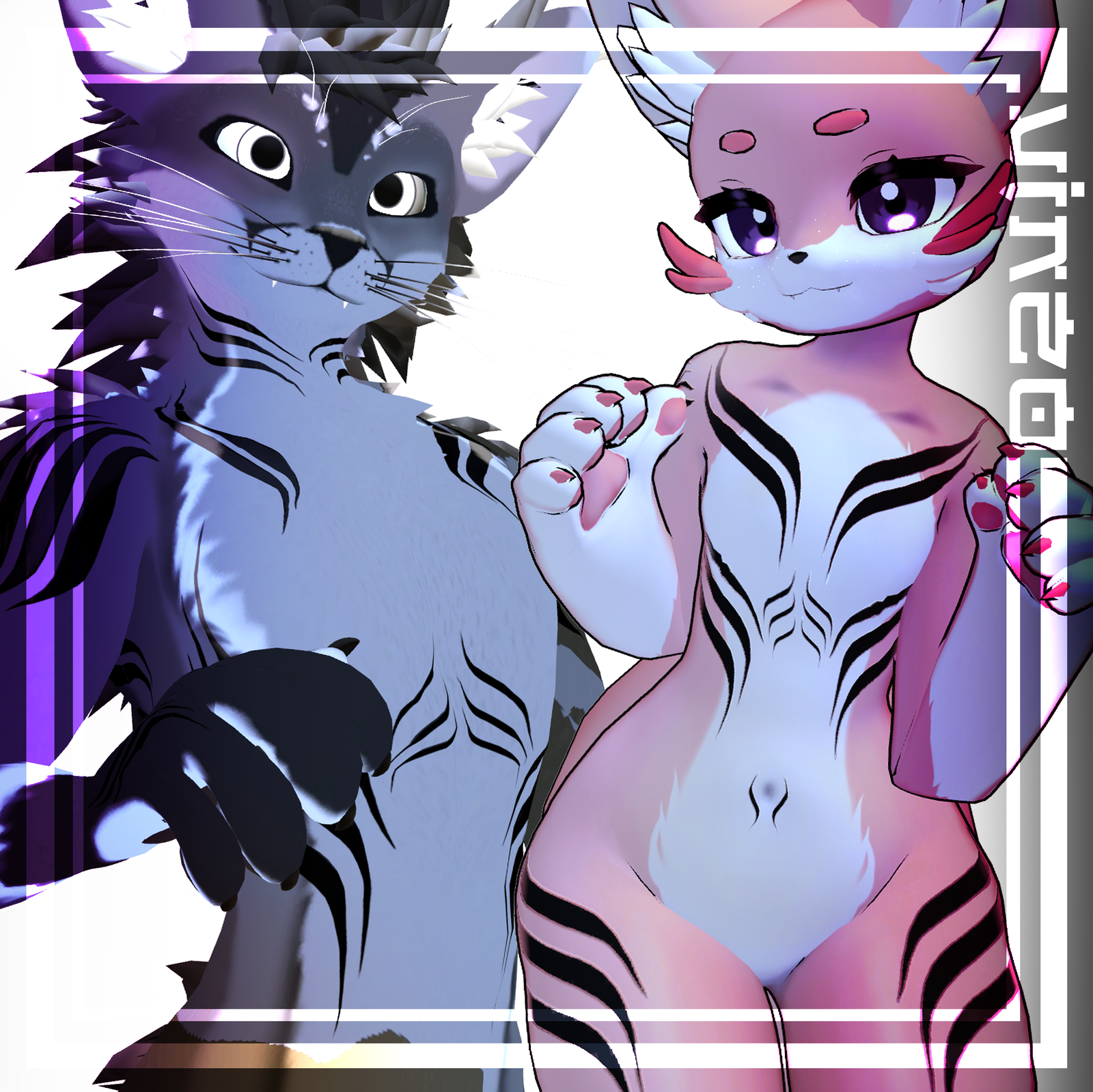 『Tattoos Blackout Ghost』"Novabeast" "Mayu" "Deira" "Chalo" "Rexouium" 4k Textures 入れ墨 *テクスチ