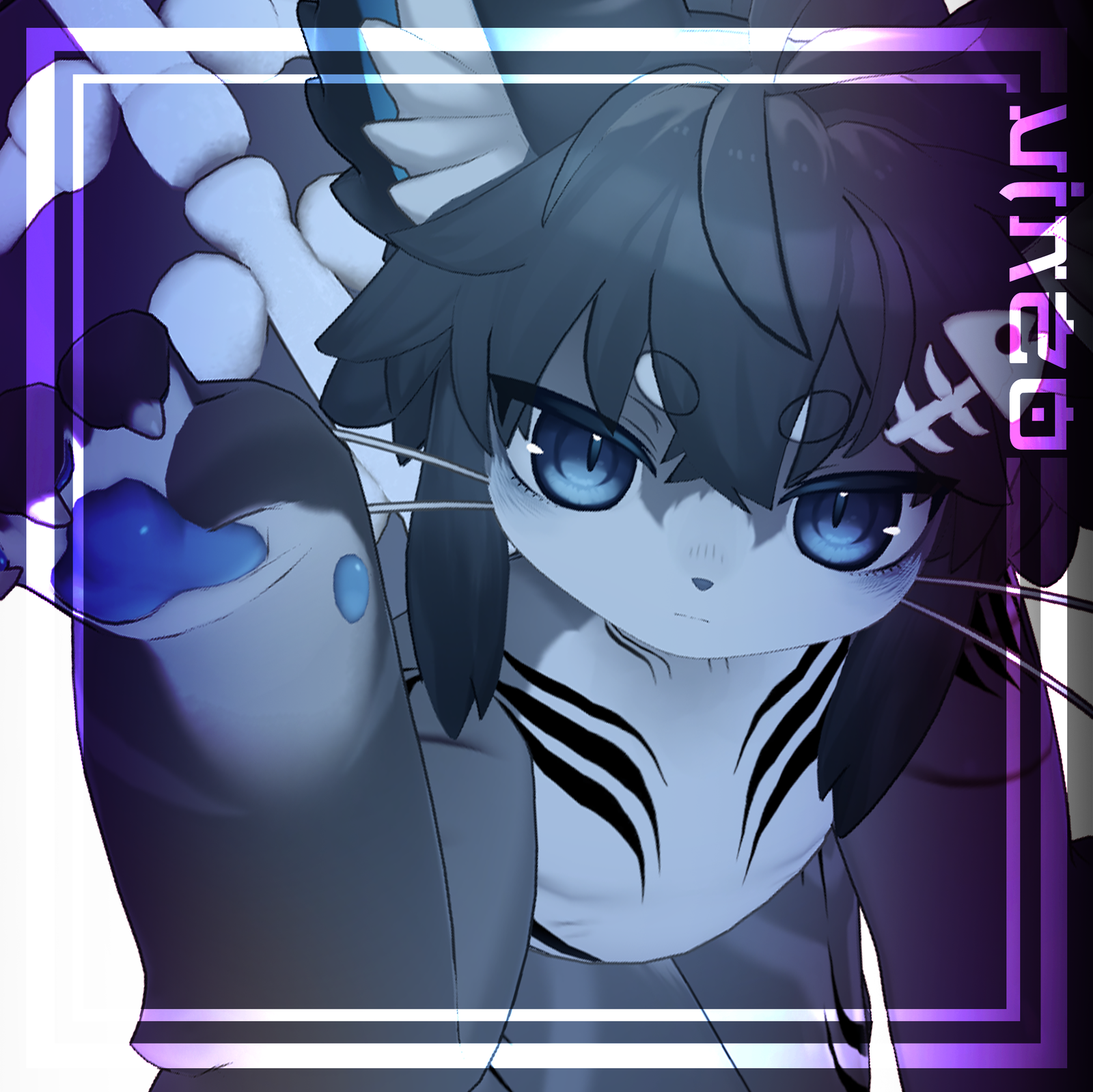 『Tattoos Blackout Ghost』"Novabeast" "Mayu" "Deira" "Chalo" "Rexouium" 4k Textures 入れ墨 *テクスチ