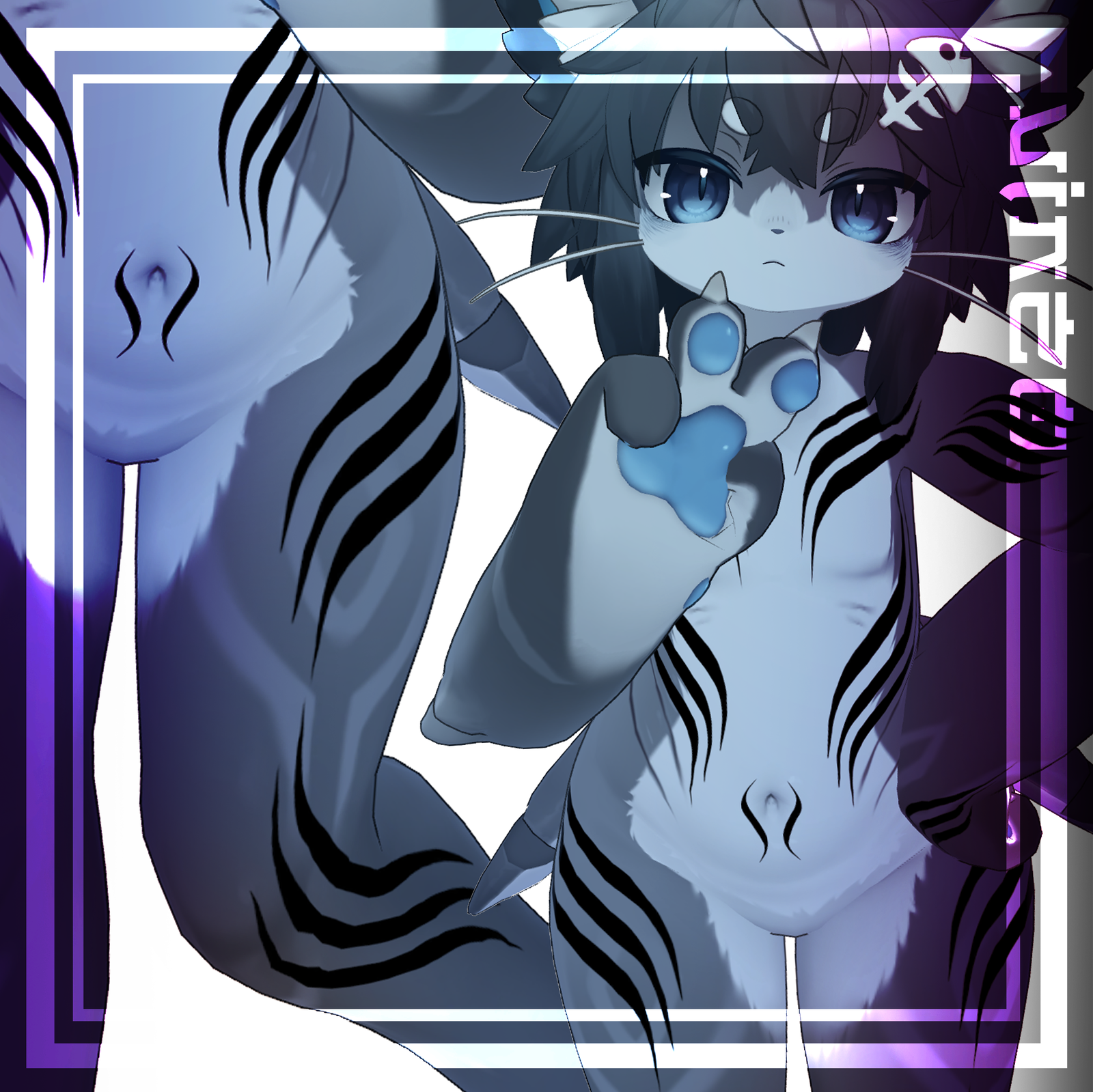 『Tattoos Blackout Ghost』"Novabeast" "Mayu" "Deira" "Chalo" "Rexouium" 4k Textures 入れ墨 *テクスチ