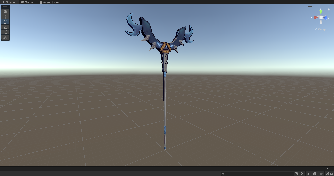 Vital Instrument Staff | VR Chat Assets + Blend File
