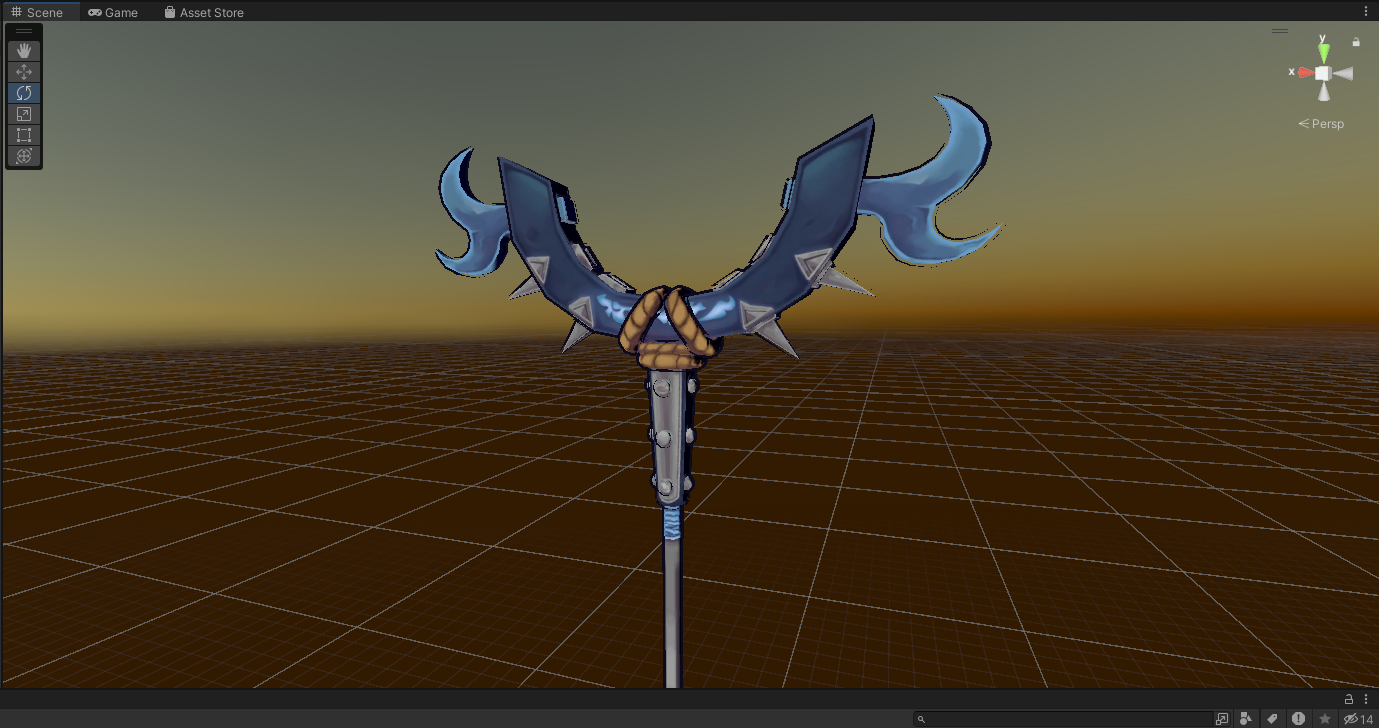 Vital Instrument Staff | VR Chat Assets + Blend File