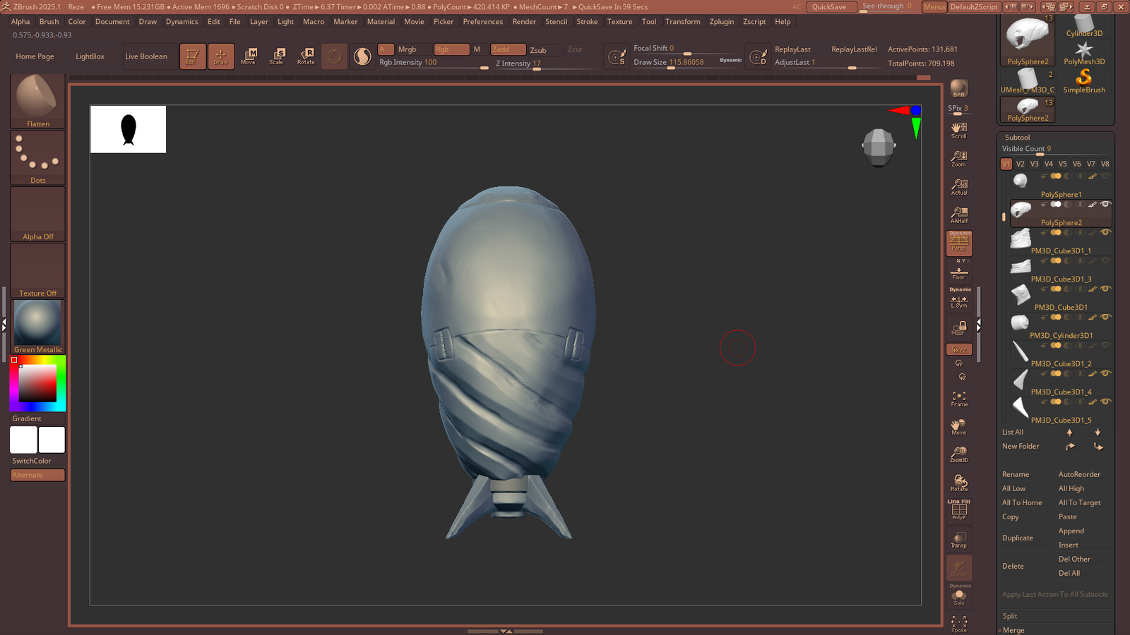 Devil's Bomb Helmet + Choker | VR Chat Assets + Blend File
