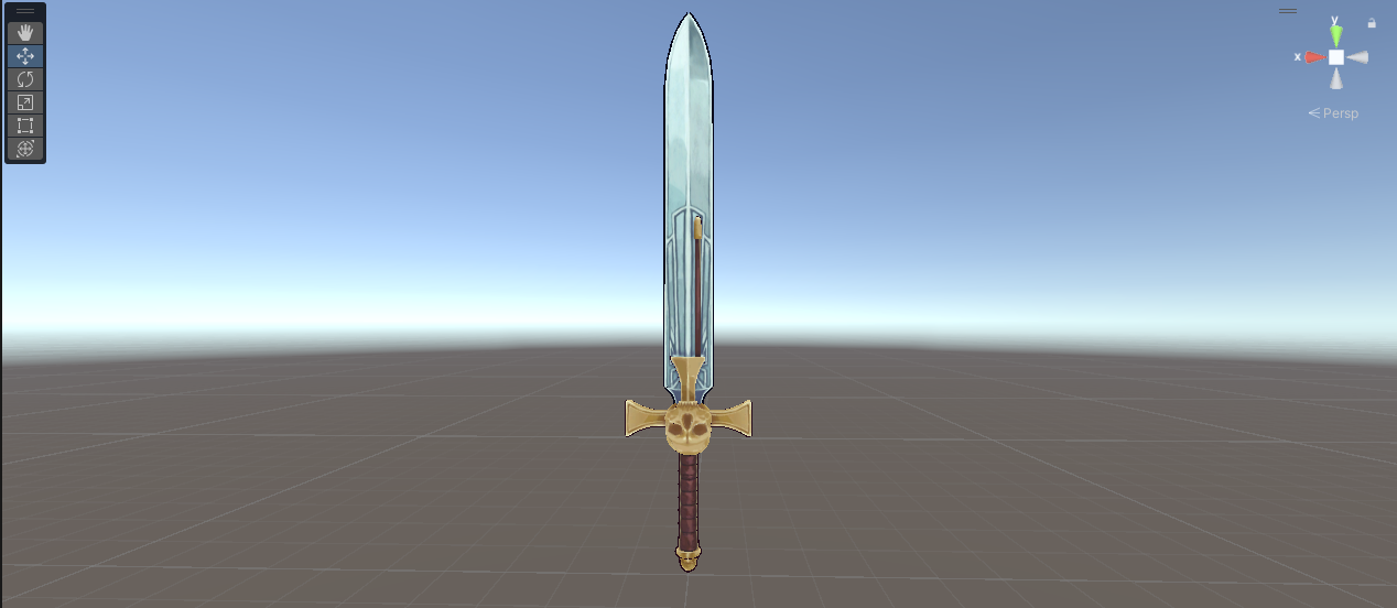 Power Sword | VR Chat Asset + Blend File + STL File (3D Printing)