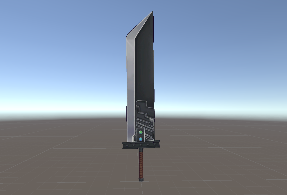 Busted Blade | VR Chat Assets + Blend File