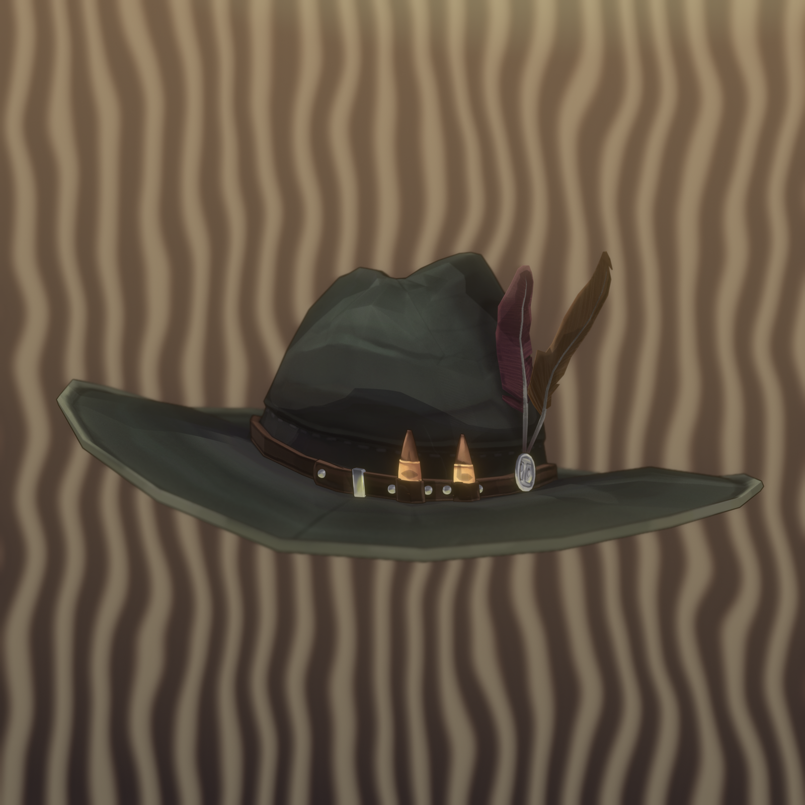 Desperado Hat | VR Chat Assets + Blend File