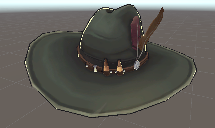 Desperado Hat | VR Chat Assets + Blend File