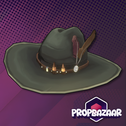 Desperado Hat | VR Chat Assets + Blend File