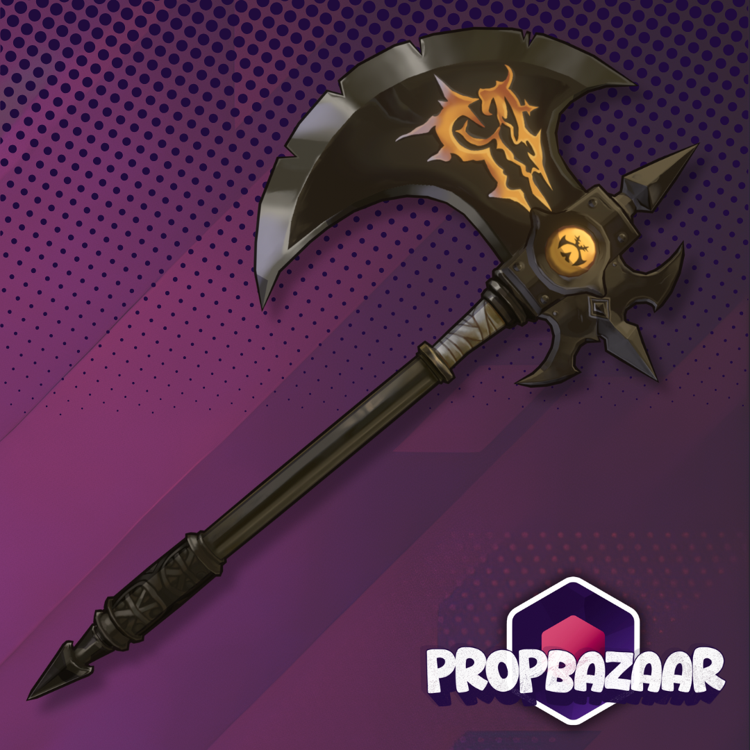 Hellguard Waraxe | VR Chat Asset + Blender File
